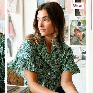 NWT Mille Vanessa Too Jade Floral Size XL